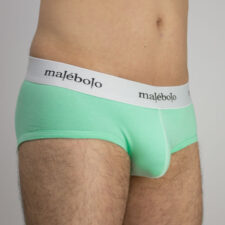 brief algodón menta de la marca malébolo underwear
