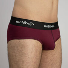 brief algodón vino de la marca malébolo underwear