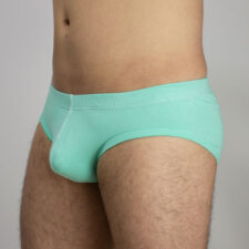 brief algodón menta classic de la marca malébolo underwear