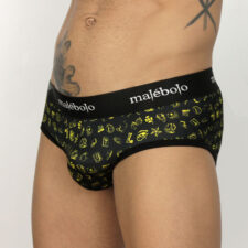 brief suertudo negro frente diagonal cucosuerte